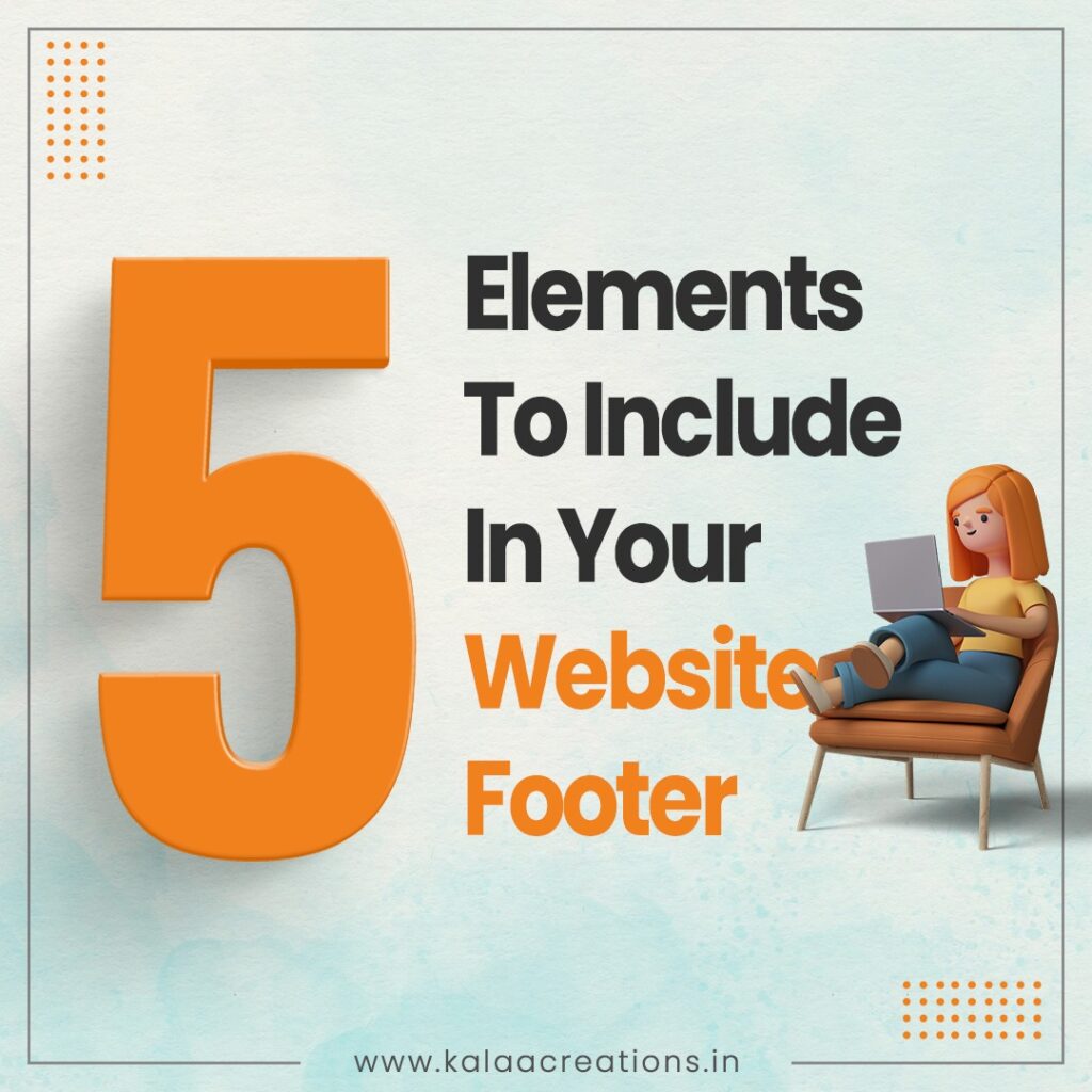 5 Elements To Include In Your Website Footer